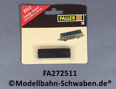 Faller 272511 N Ladegut Kohle, 54x16x9 mm, OVP