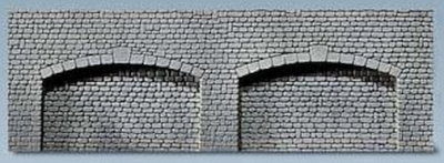 Faller 272594 N-Arkaden grau, mit Rundbogen