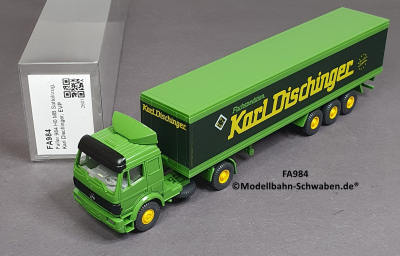 Faller 984 H0 MB Sattelrzug, Karl Dischinger, EVP