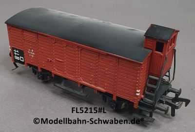 Fleischmann 1484 H0 Gedeckter Güterwagen G10, BrHs, BN 114 339, DB