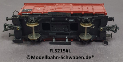 Fleischmann 1484 H0 Gedeckter Güterwagen G10, BrHs, BN 114 339, DB