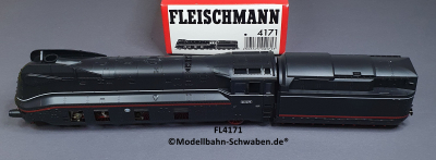 Fleischmann 4171 H0 Stromlinien Schlepptender Dampflok BR 03 1079, DR, OVP
