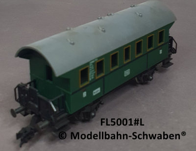 Fleischmann 5001 H0 Lokal-/Nebenbahn Personenwagen, 2.Kl., BN 51190 München, DB