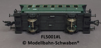 Fleischmann 5001 H0 Lokal-/Nebenbahn Personenwagen, 2.Kl., BN 51190 München, DB
