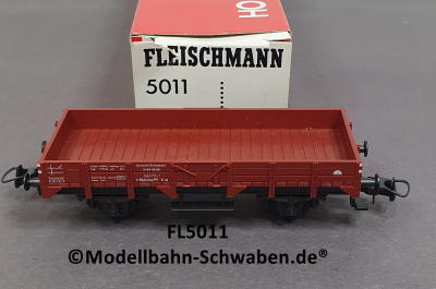 Fleischmann 5011 H0 Niederbordwagen Kklmmo, BN 326 3 777-7, DB, OVP