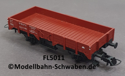 Fleischmann 5011 H0 Niederbordwagen Kklmmo, BN 326 3 777-7, DB, OVP