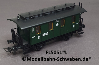 Fleischmann 5051 H0 Personenwagen 3.Kl., BN 049033. DRG