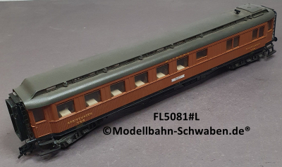 Fleischmann 5081 H0 Schnellzug-Speisewagen, MITROPA, WR4ü pr11. BN 798, DSG