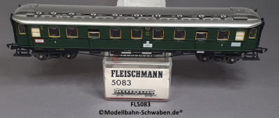 Fleischmann 5083 H0 Personenwagen 3.Kl., DRG, OVP