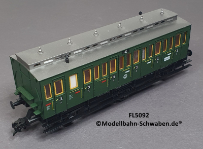 Fleischmann 5092 H0 Abteilwagen 3.Kl., DRG, OVP