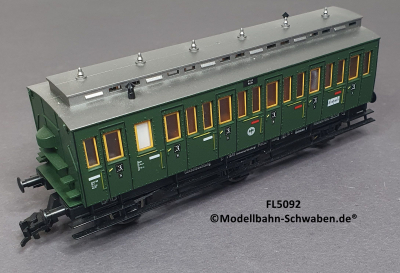 Fleischmann 5092 H0 Abteilwagen 3.Kl., DRG, OVP