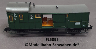 Fleischmann 5095 H0 Gepäckwagen, Pw3, BN 110 734, DRG