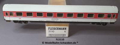 Fleischmann 5110 H0 IC/EC-Abteilwagen Avmz 1. Kl., DB, OVP