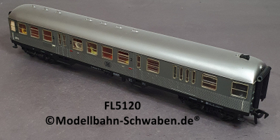 Fleischmann 5120 H0 Nahverkehrssteuerwagen Silberling m. Innen- und Zugschlussbeleuchtung, DB, OVP