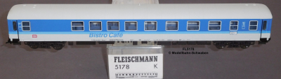 Fleischmann 5178 H0 IR-Schnellzugwagen Bistro Cafe, BN 51 80 85-94 002-2, DB, OVP