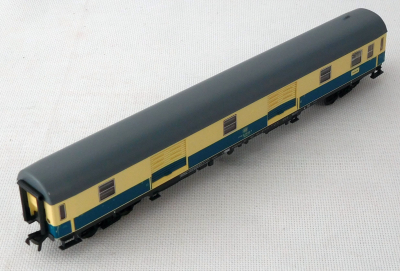 Fleischmann 5190 H0 Gepäckwagen Düms 905 m. Beleuchtung, DB, OVP