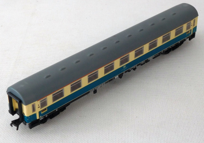 Fleischmann 5191 H0 IC/EC Abteilwagen 1.KL Aüm, m. Beleuchtung, DB, OVP