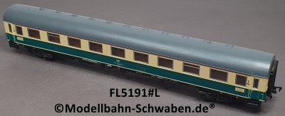 Fleischmann 5191 H0 IC-Schnellzug-Abteilwagen, 1.Kl., Bel.. BN 51 80 10-80 222-2, DB