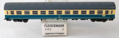 Fleischmann 5192 H0 EC/IC Personenwagen 2. Kl., DB, OVP
