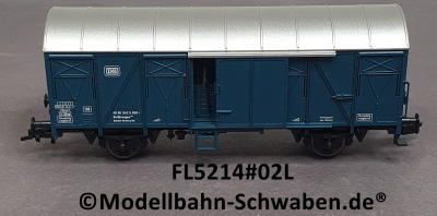 Fleischmann 5214#02 H0 Bauzug Gerätewagen, BN 40 80 945 5 858-7, DB