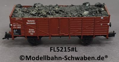 Fleischmann 5215 H0 Hochbordwagen, Om, BN Essen 26 055, DRG