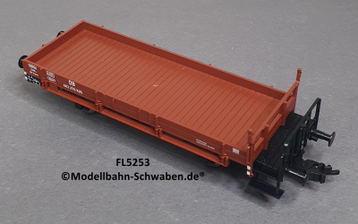 Fleischmann 5253 H0 Niederbordwagen X05, DB, OVP