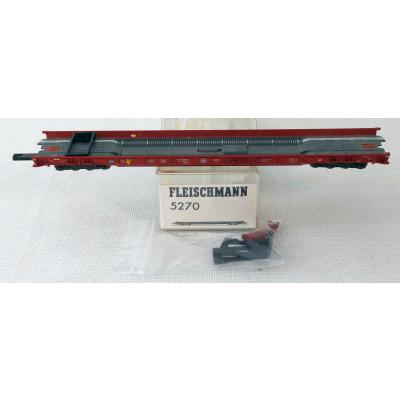 Fleischmann 5270 H0 RoLa Niederflur-Endwagen, Rollende Landstrasse, DB, OVP