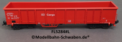 Fleischmann 5284 H0 Hochbordwagen, DB Cargo, Eanos-x 055, BN 537 7 992-8. DB
