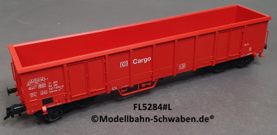 Fleischmann 5284 H0 Hochbordwagen, DB Cargo, Eanos-x 055, BN 537 7 992-8. DB