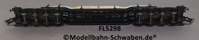 Fleischmann 5298 H0 Tiefladewagen mit DYWIDAG Montagebau, DB, OVP