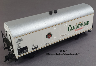 Fleischmann 5327 H0 Kühl- / Bierwagen Clausthaler, DB