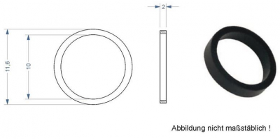 Fleischmann 544001 Haftreifen