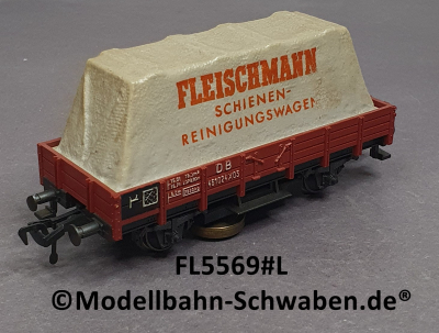 Fleischmann 5569 H0 Schienenreinigungswagen, BN 461024X05, DB
