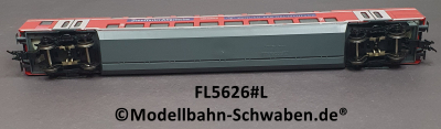 Fleischmann 5626 H0 Doppelstockwagen, 2.-Kl. FAZ, Bel. DBz 751. BN 50 80 26-35 229-6, DB