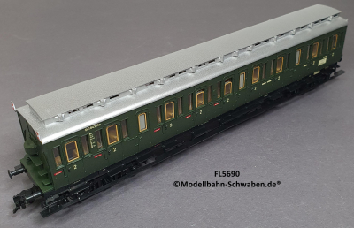 Fleischmann 5690 H0 Abteilwagen 2. Kl., DB, OVP
