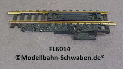 Fleischmann 6014 Modell-Gleis Entkupplungsgleis, hand. 102 mm