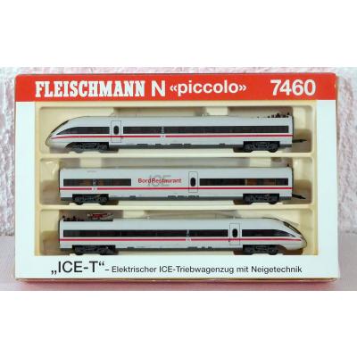 Fleischmann 7460 N ICE-T Triebwagenzug 3-tlg., Digital, DB, OVP