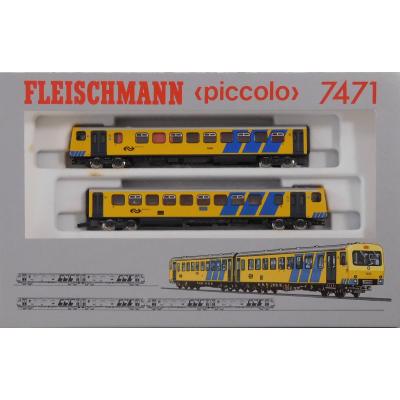 Fleischmann 7471 N Dieseltriebzug Wattläufer, NS, OVP