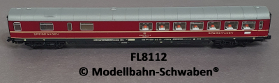 Fleischmann 8112 N Speisewagen WRümh, BN 51 80 88-80 212-0, DB