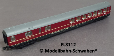 Fleischmann 8112 N Speisewagen WRümh, BN 51 80 88-80 212-0, DB
