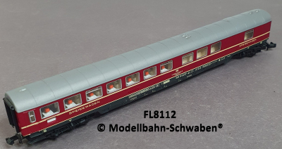 Fleischmann 8112 N Speisewagen WRümh, BN 51 80 88-80 212-0, DB