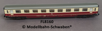 Fleischmann 8160 N IC/TEE Abteilwagen, Avmz 111, 1.Kl., BN 61 80 19-80 138-8. DB
