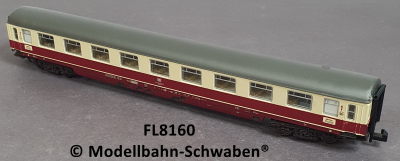 Fleischmann 8160 N IC/TEE Abteilwagen, Avmz 111, 1.Kl., BN 61 80 19-80 138-8. DB