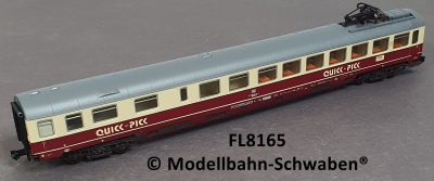 Fleischmann 8165 N IC-Speisewagen Quick Pick, WRbumz 139, BN 61 80 88-94 534-9, DB
