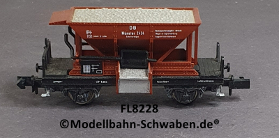 Fleischmann 8228 N Talbot Selbstentlade-/Schotterwagen Münster 2424, DB