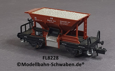 Fleischmann 8228 N Talbot Selbstentlade-/Schotterwagen Münster 2424, DB