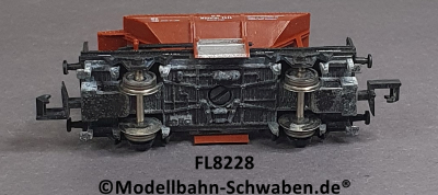 Fleischmann 8228 N Talbot Selbstentlade-/Schotterwagen Münster 2424, DB