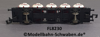 Fleischmann 8230 N Behältertragwagen EKU, Lbs 598, DB