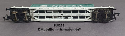 Fleischmann 8255 N Containertragwagen, NSCSA, Kombiwaggon