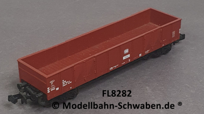 Fleischmann 8282 N Offener Hochbord Güterwagen, Ealmo 106, BN 30 80 593 7 021-0, DB